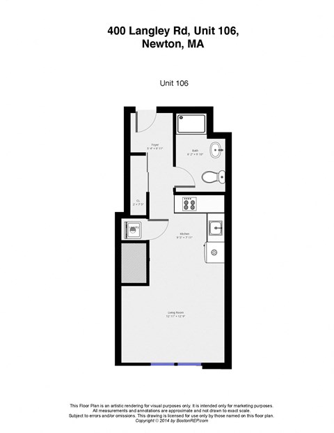392-396, 400, 404 Langley Road Studio-3 Beds Apartment for Rent - Photo Gallery 23